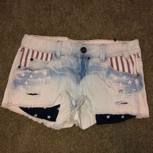 Jean shorts